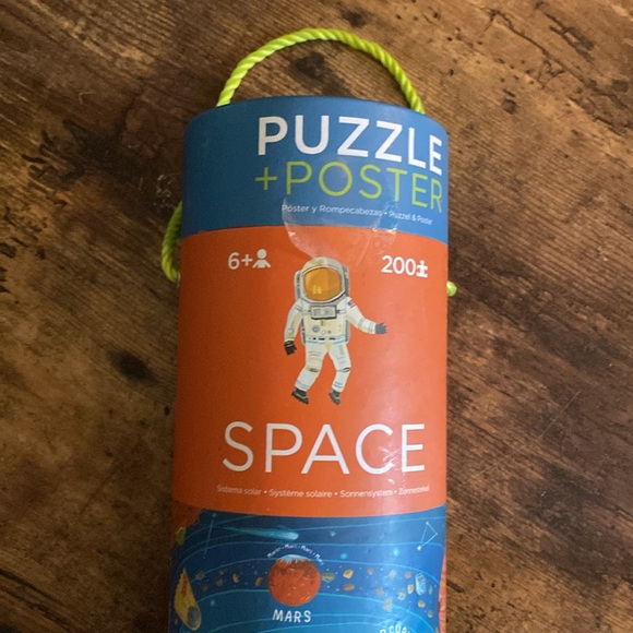 Kids Space Puzzle, comes with Poster, brand new - Picture 7 of 7